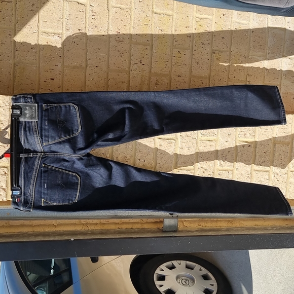Adidas Denim Jeans W27 L32 - Picture 5 of 8